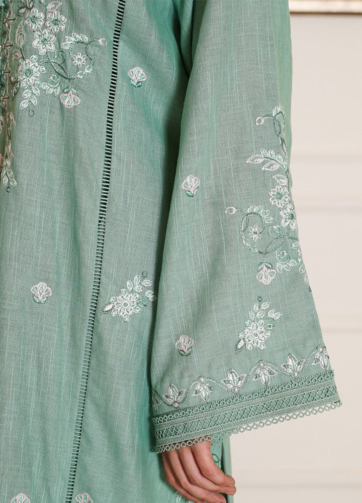 Zyna Unstitched Embroidered Khaddar 3 Piece Azyra - Winter Collection