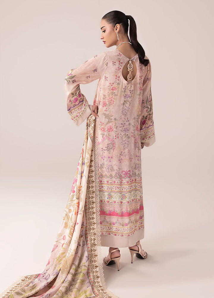 Sahane Ready To Wear Chiffon 3 Piece Suit Ct-15005 Zade Pret - Formals Collection