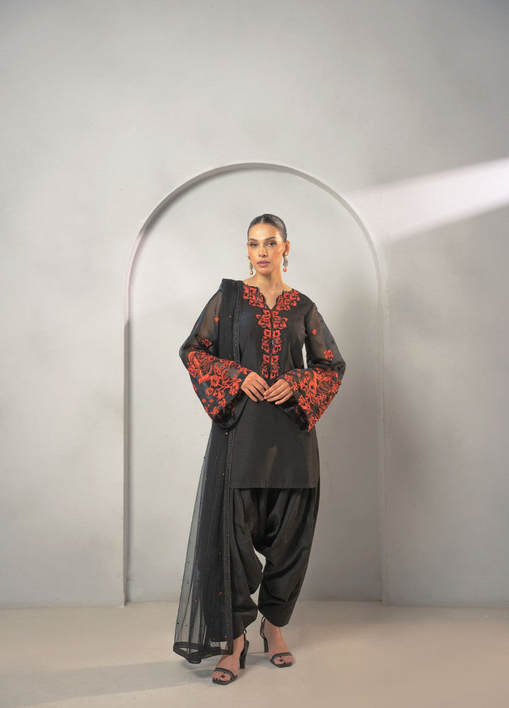 Dilkash by Fozia Khalid Pret 3 Piece Sheesha Silk Ayra - Festive Collection
