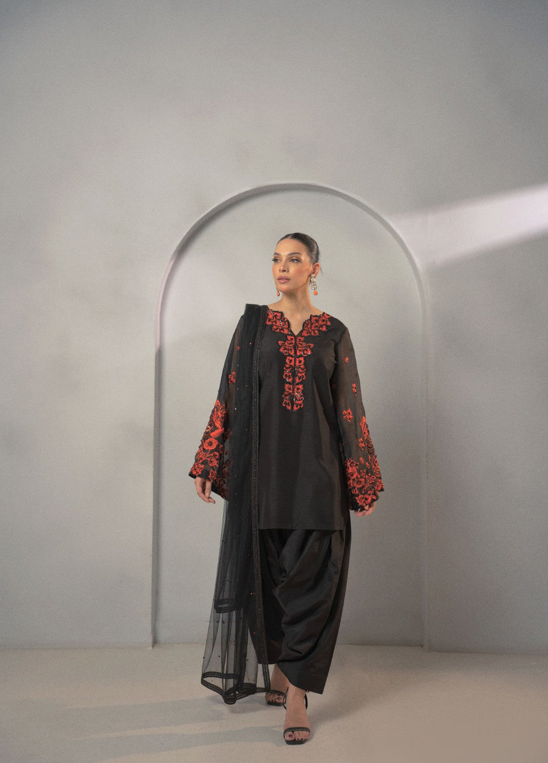 Dilkash by Fozia Khalid Pret 3 Piece Sheesha Silk Ayra - Festive Collection