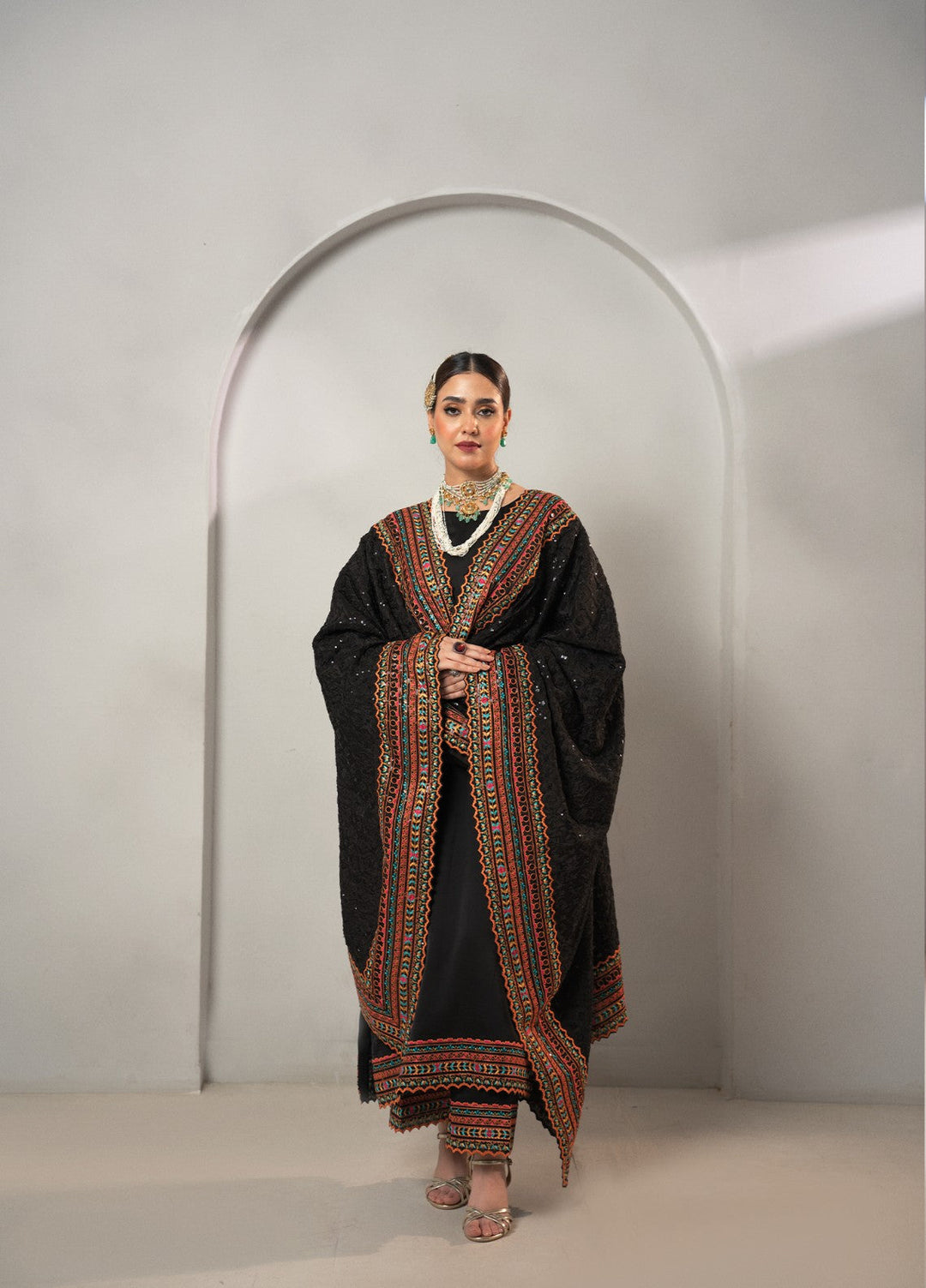 Dilkash by Fozia Khalid Pret 3 Piece Shamooz Silk Zehnaseeb - Festive Collection