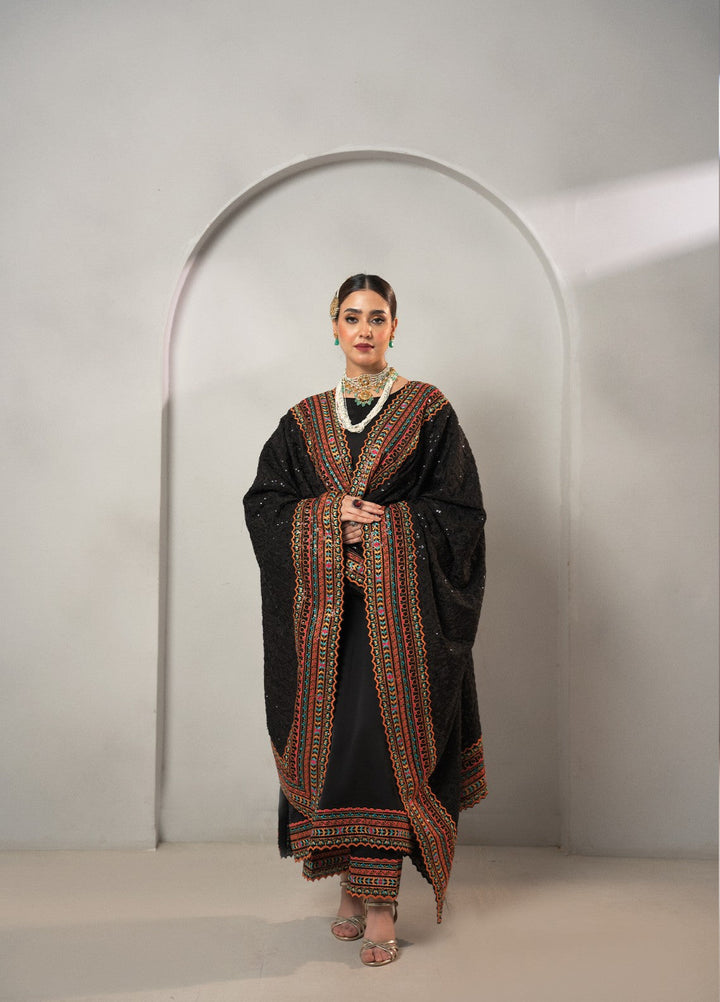 Dilkash by Fozia Khalid Pret 3 Piece Shamooz Silk Zehnaseeb - Festive Collection