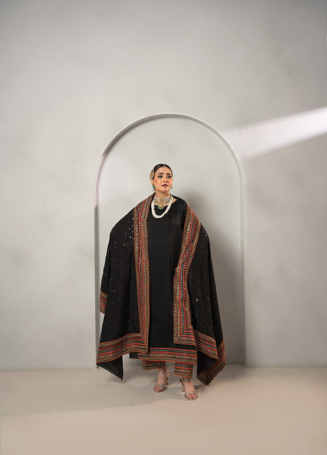 Dilkash by Fozia Khalid Pret 3 Piece Shamooz Silk Zehnaseeb - Festive Collection