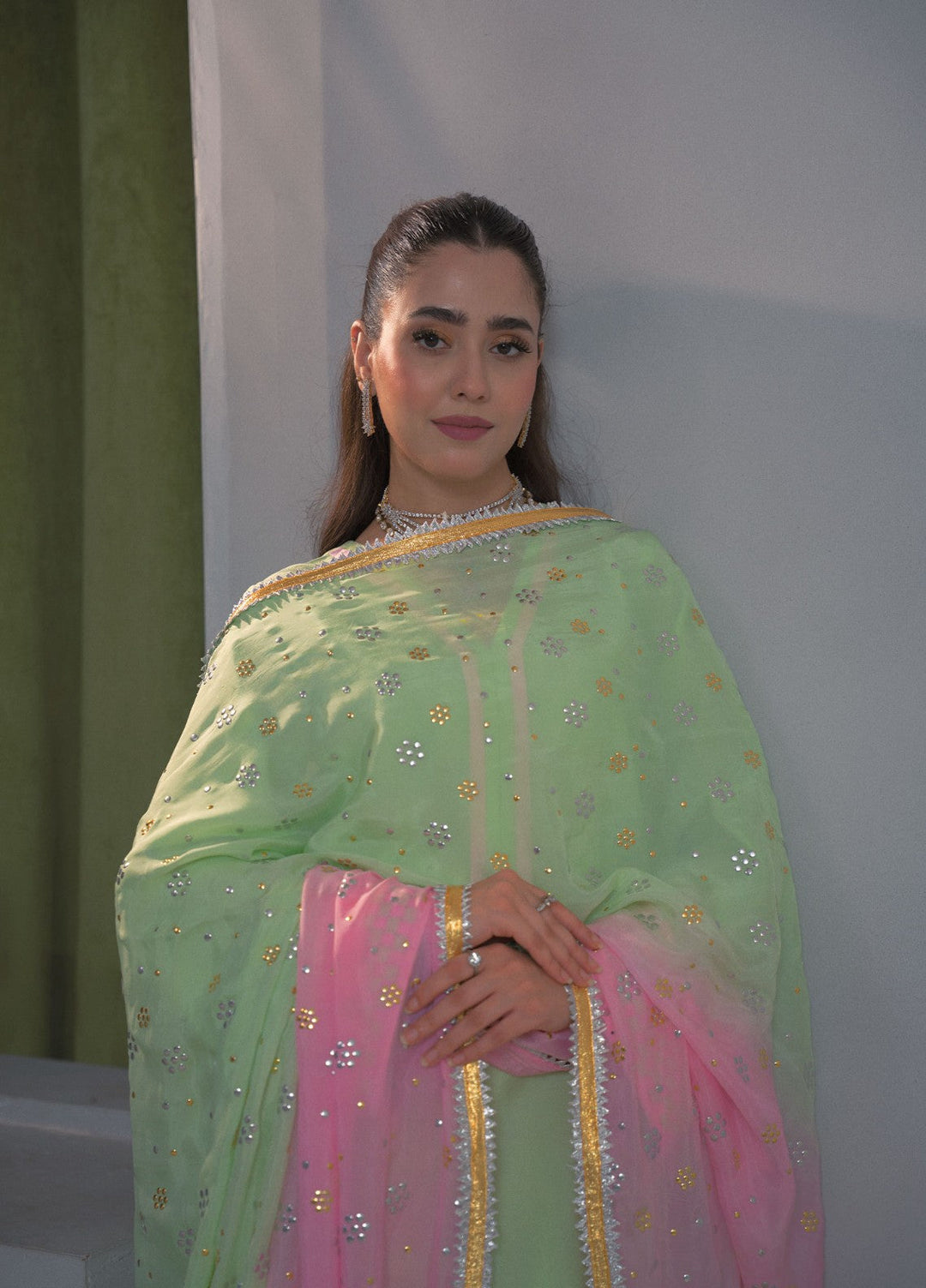 Dilkash by Fozia Khalid Pret 3 Piece Sheesha Silk Alaya - Festive Collection