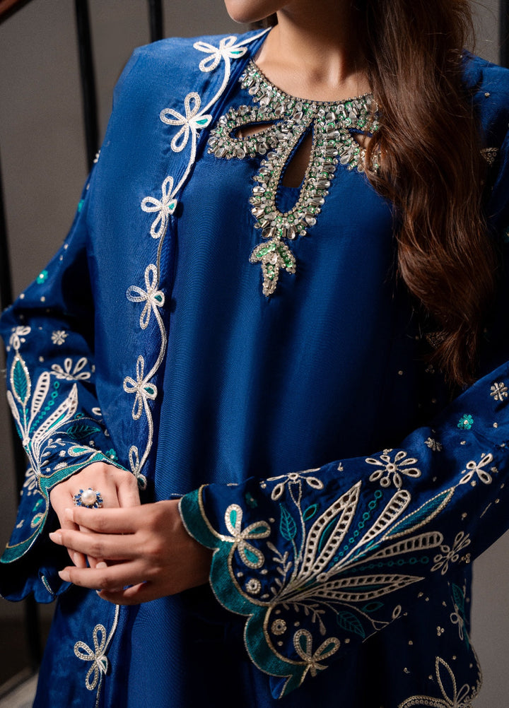 Amelia by Scherezade Women Pret Luxury Ramen Silk 3 Piece Diva - Festive Collection