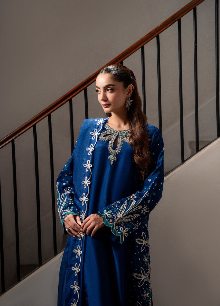 Amelia by Scherezade Women Pret Luxury Ramen Silk 3 Piece Diva - Festive Collection