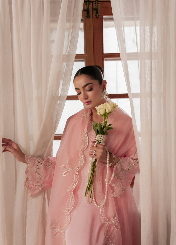 Amelia by Scherezade Women Pret Luxury Ramen Silk 3 Piece Blossom - Festive Collection