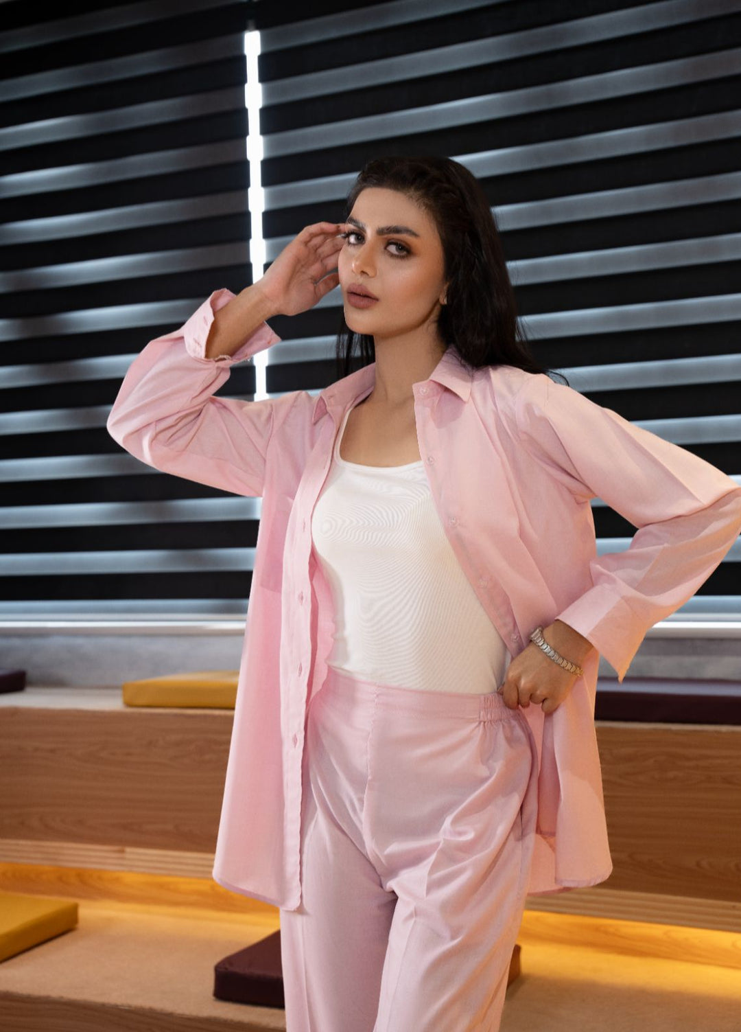 Evermore by The Slay Wear Pret Western 2 Piece Blush hour - Summer Collection