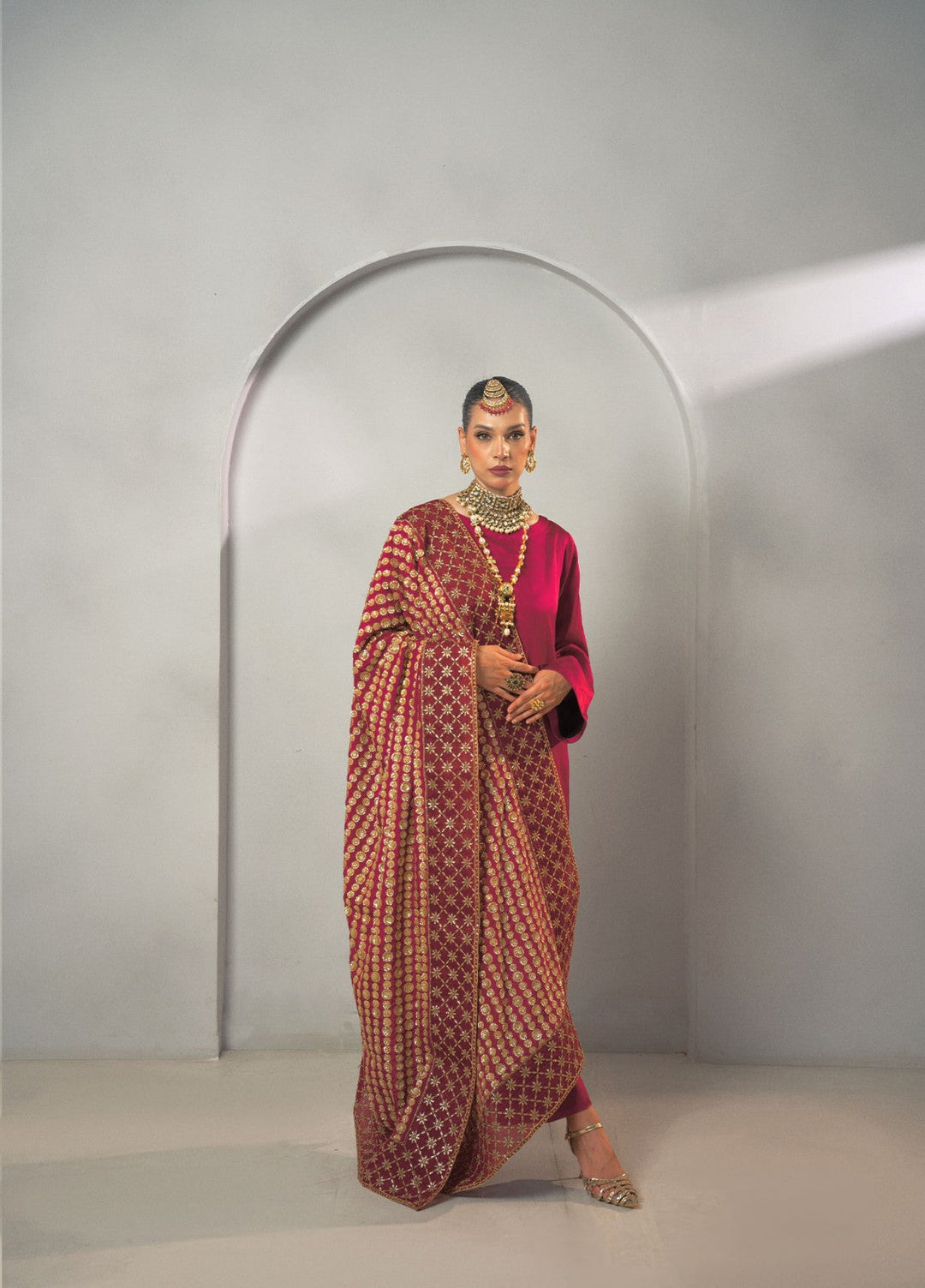 Dilkash by Fozia Khalid Pret 3 Piece Shamooz Silk Gullbahar - Festive Collection