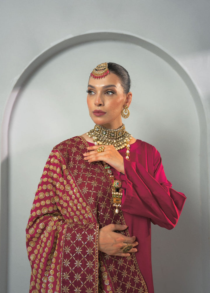 Dilkash by Fozia Khalid Pret 3 Piece Shamooz Silk Gullbahar - Festive Collection