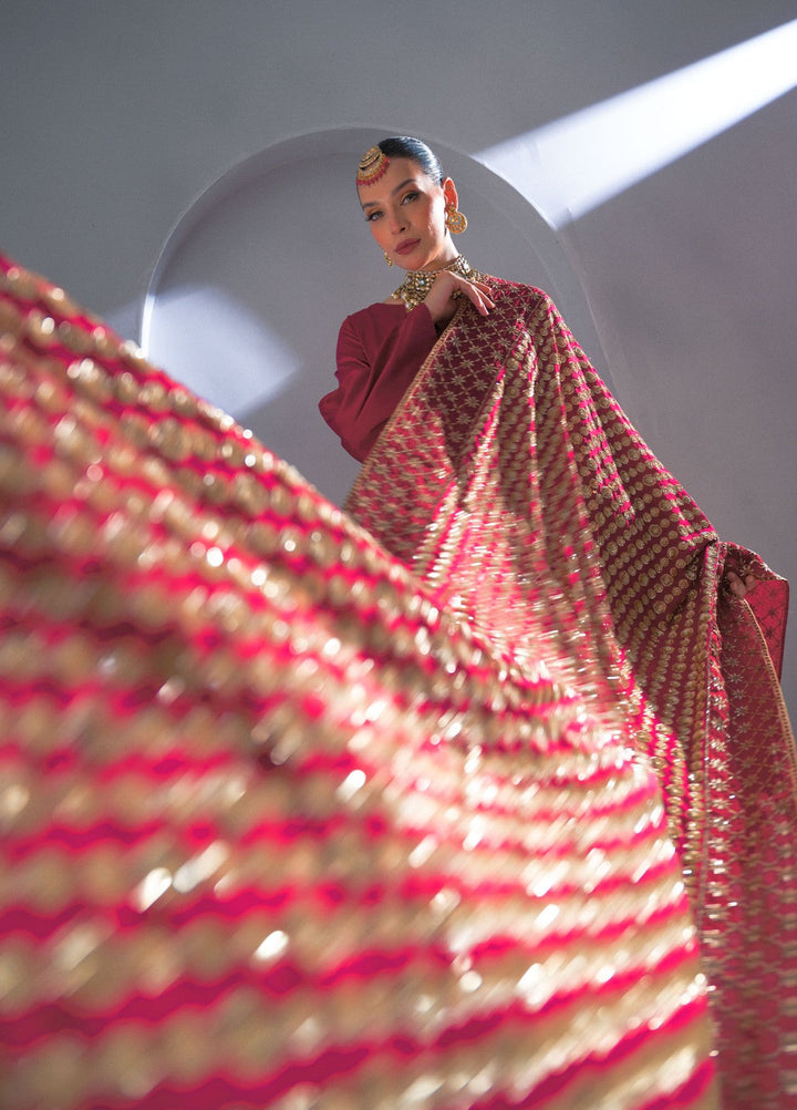 Dilkash by Fozia Khalid Pret 3 Piece Shamooz Silk Gullbahar - Festive Collection