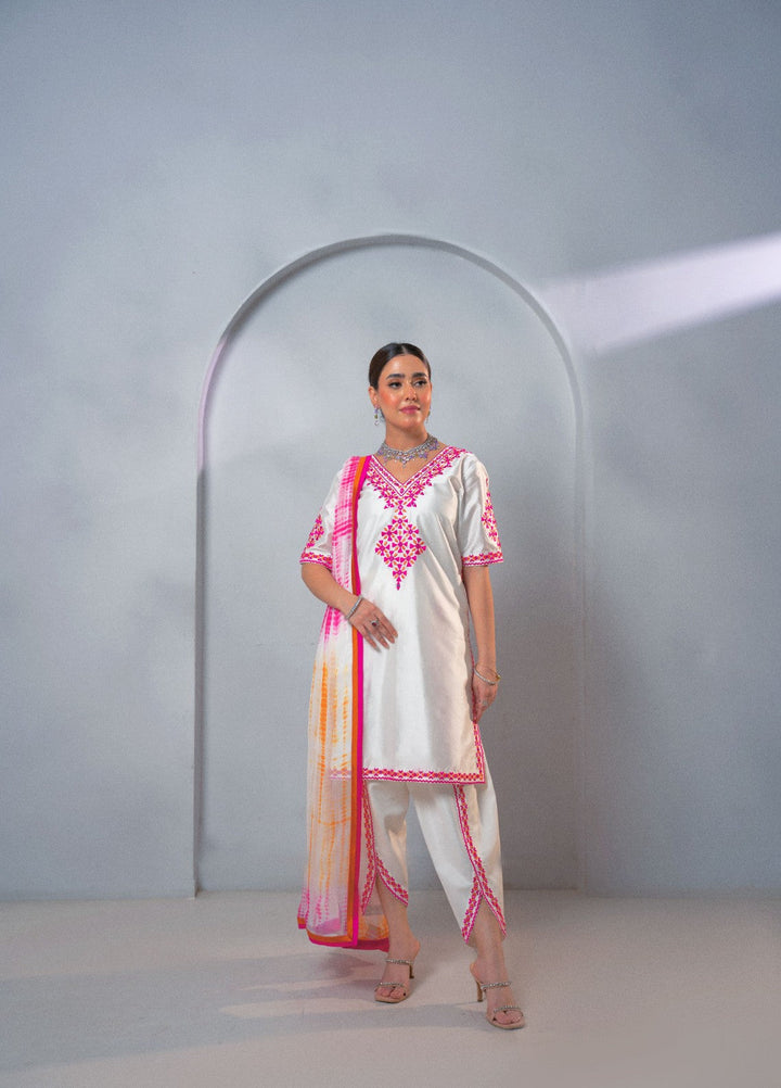 Dilkash by Fozia Khalid Pret 3 Piece Sheesha Silk Noor - Festive Collection