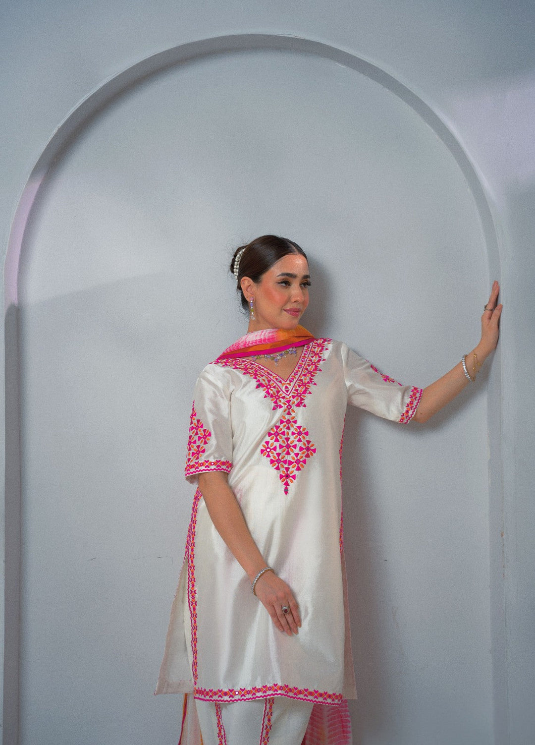 Dilkash by Fozia Khalid Pret 3 Piece Sheesha Silk Noor - Festive Collection