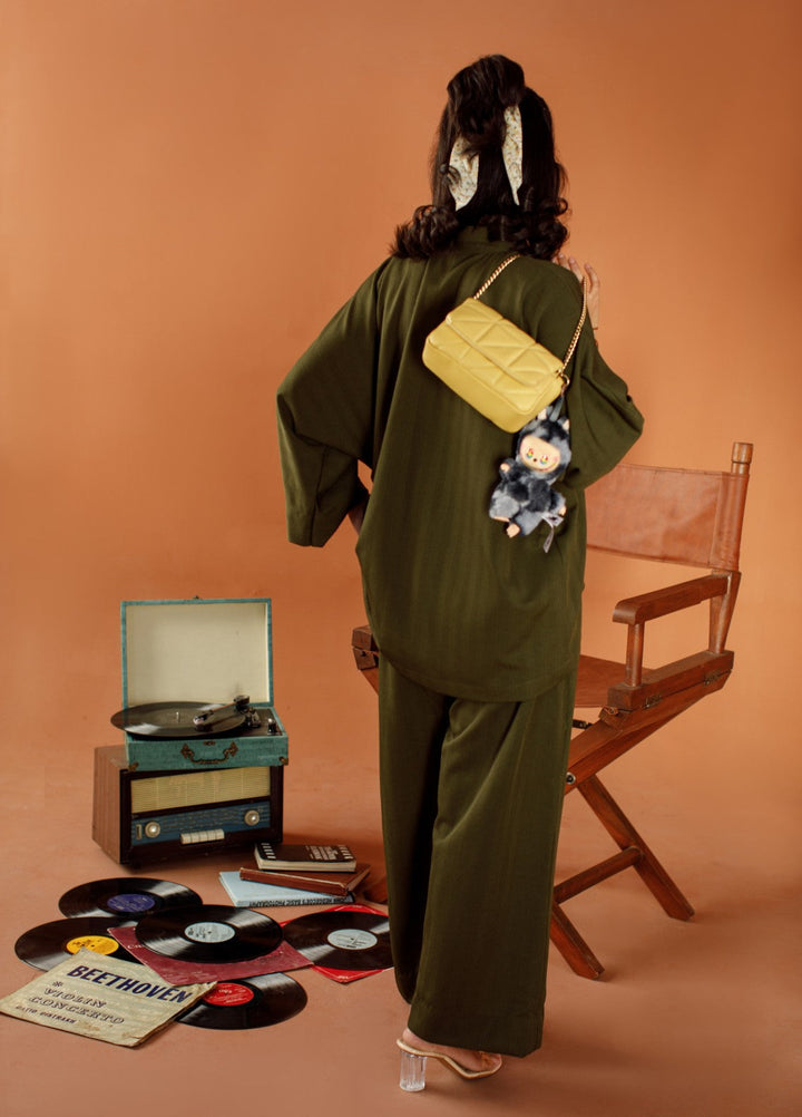 Motion by Ombrella Women Pret 2 Piece Jersey Olive Muse - Winter Collection