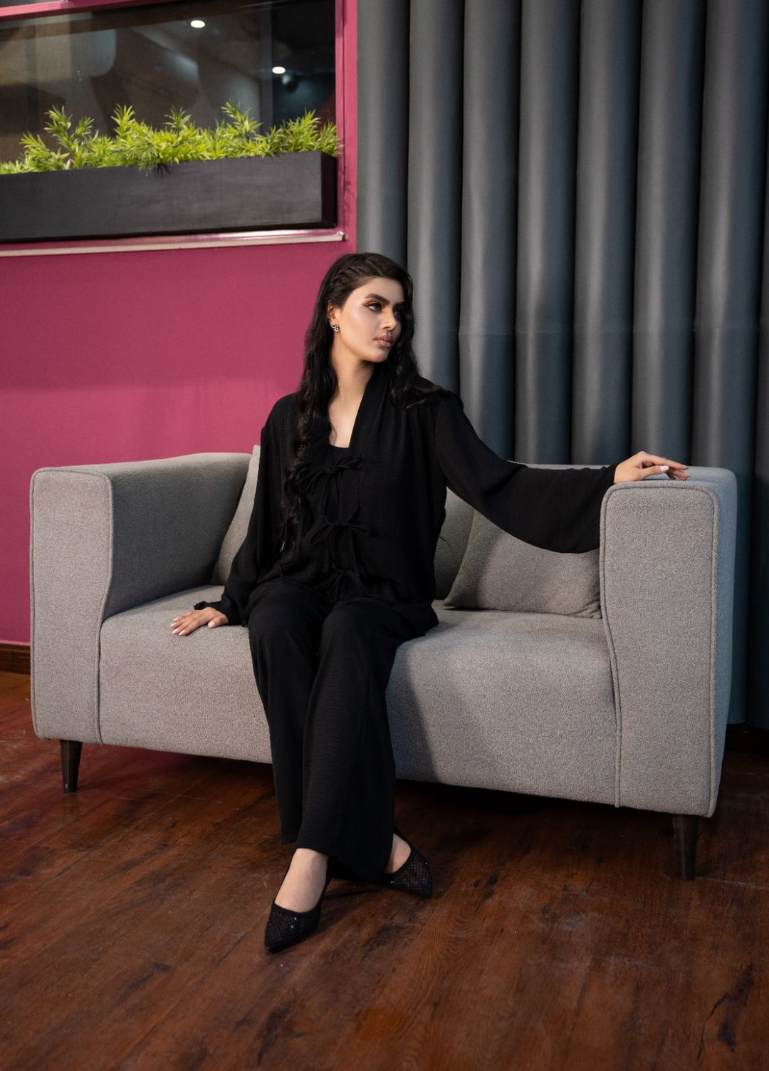 Evermore by The Slay Wear Pret Western 2 Piece Power Black - Summer Collection