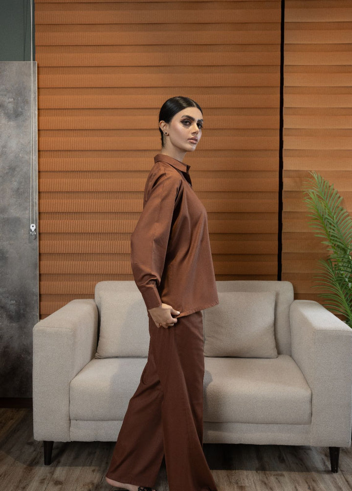 Evermore by The Slay Wear Pret Western 2 Piece Workday Browns - Summer Collection