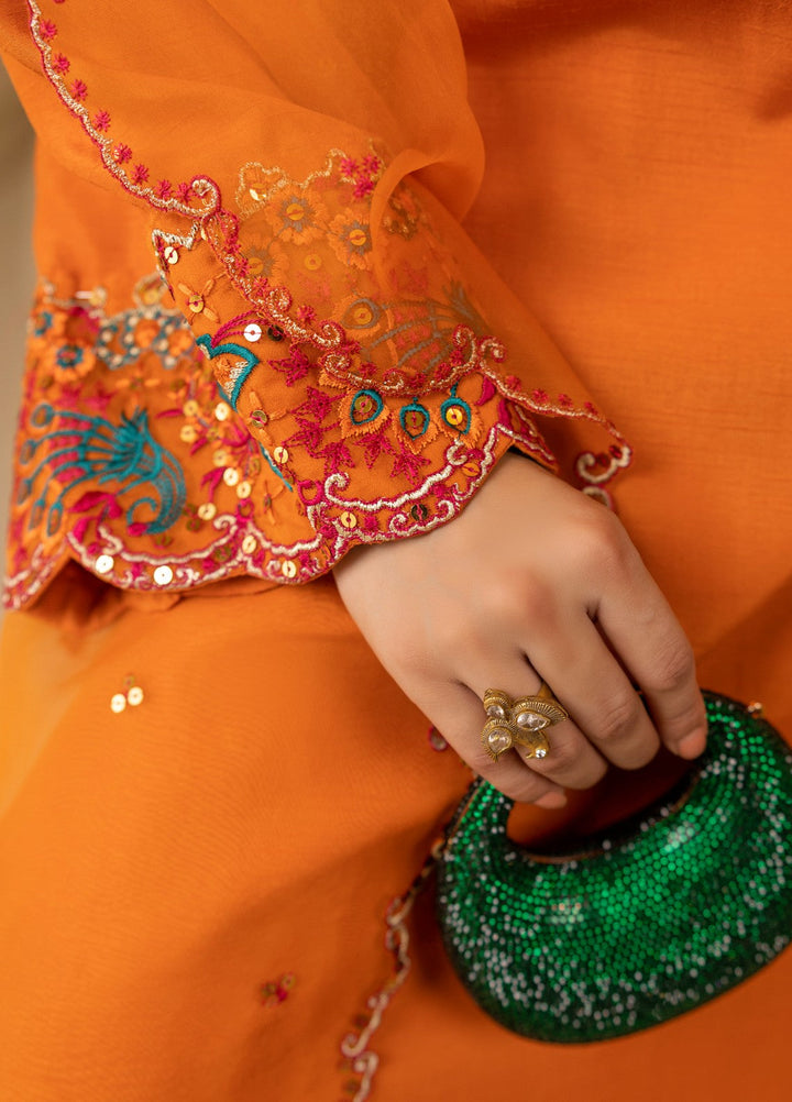 Style Nova By Tessa Pret 3 Piece Embroidered Raw Silk Sheryl - Festive Collection