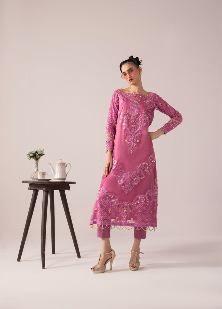 Talib-e-Johar by Ruby Suleiman Women Pret 2 Piece Blush of Heaven - Formals Collection