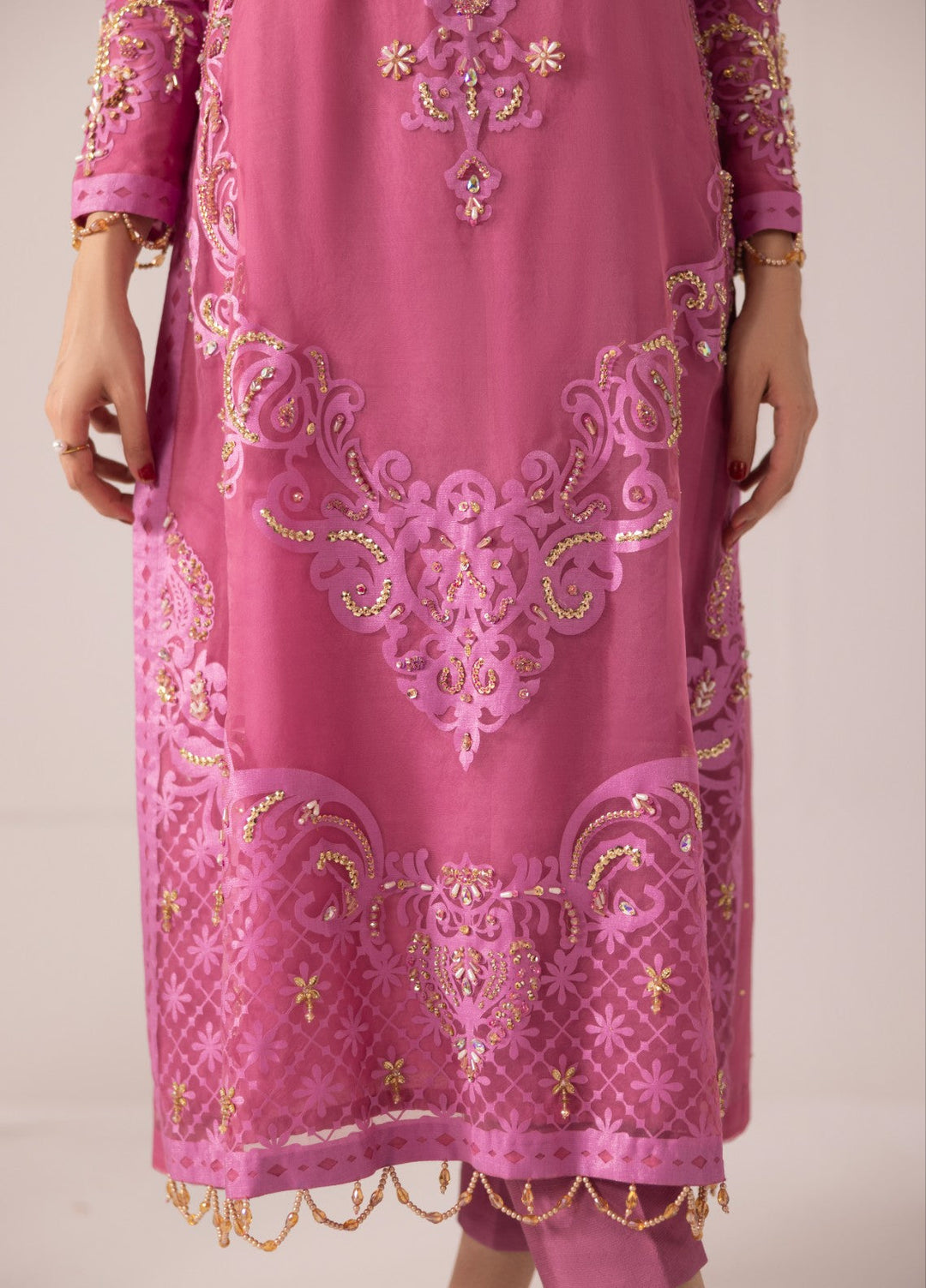 Talib-e-Johar by Ruby Suleiman Women Pret 2 Piece Blush of Heaven - Formals Collection