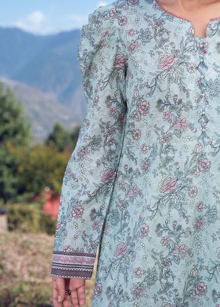 Narmin by Narkins Printed Unstitched Khaddar Suit 3 Piece Laurel - 3140 - Winter Collection