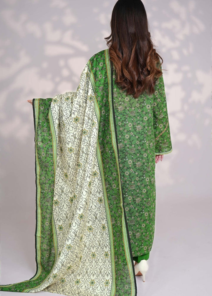 Narmin by Narkins Printed Unstitched Khaddar Suit 3 Piece Lush - 3158 - Winter Collection