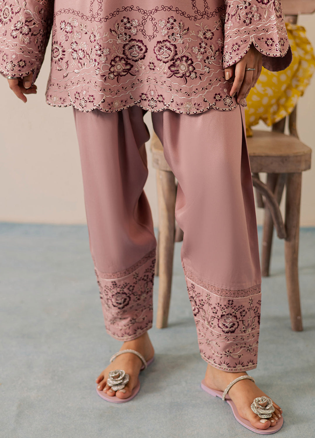 Lunere by Sahane Viscose Linen 2 Piece Suit ME 35001 Louisa Pret