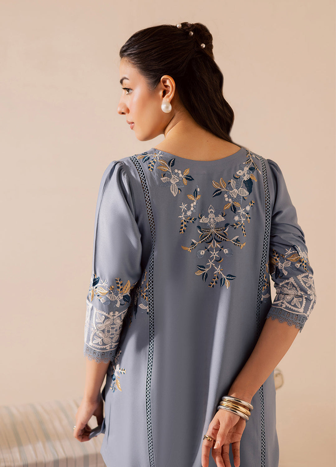 Lunere by Sahane Viscose Linen 2 Piece Suit ME 35002 Delice Pret