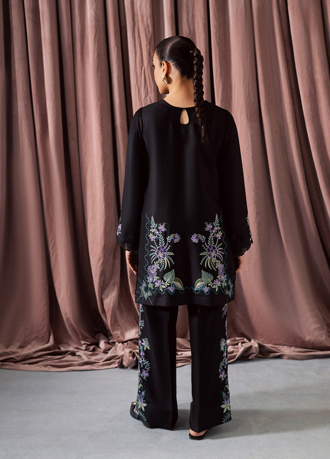 Lunere by Sahane Viscose Linen 2 Piece Suit ME 35004 Vante Pret