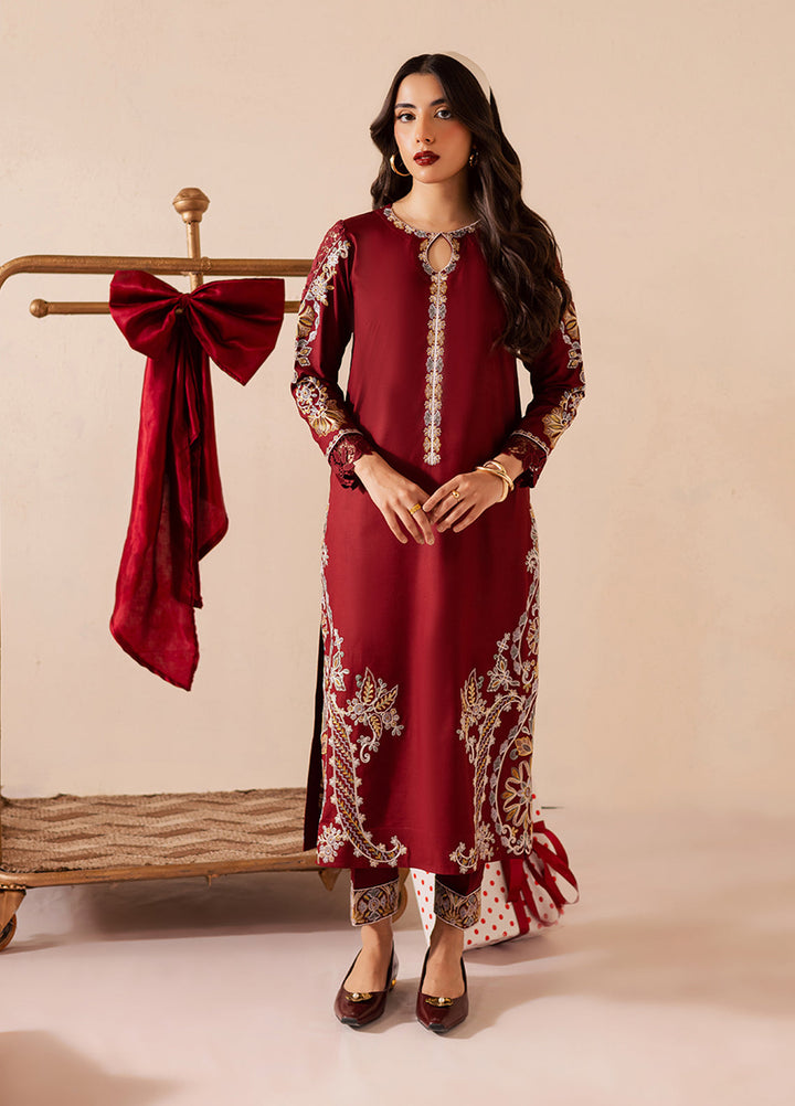 Lunere by Sahane Viscose Linen 2 Piece Suit ME 35006 Sienne Pret