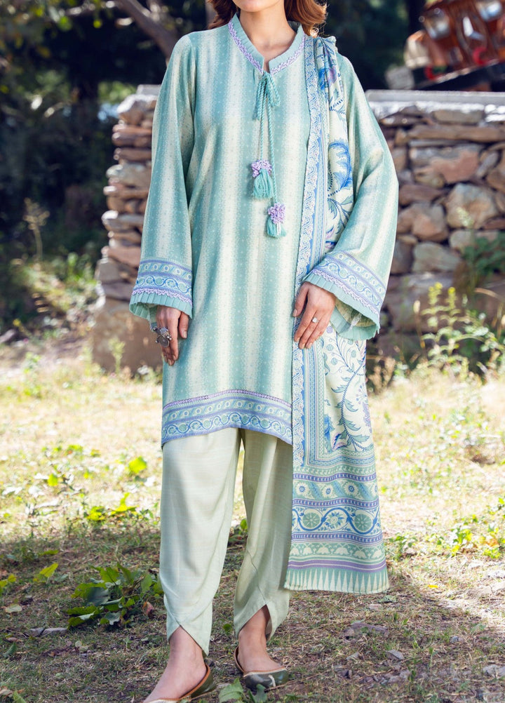 Narmin by Narkins Peach Prints Unstitched 3 Piece NBN25PW Aurora - 3182 - Winter Collection