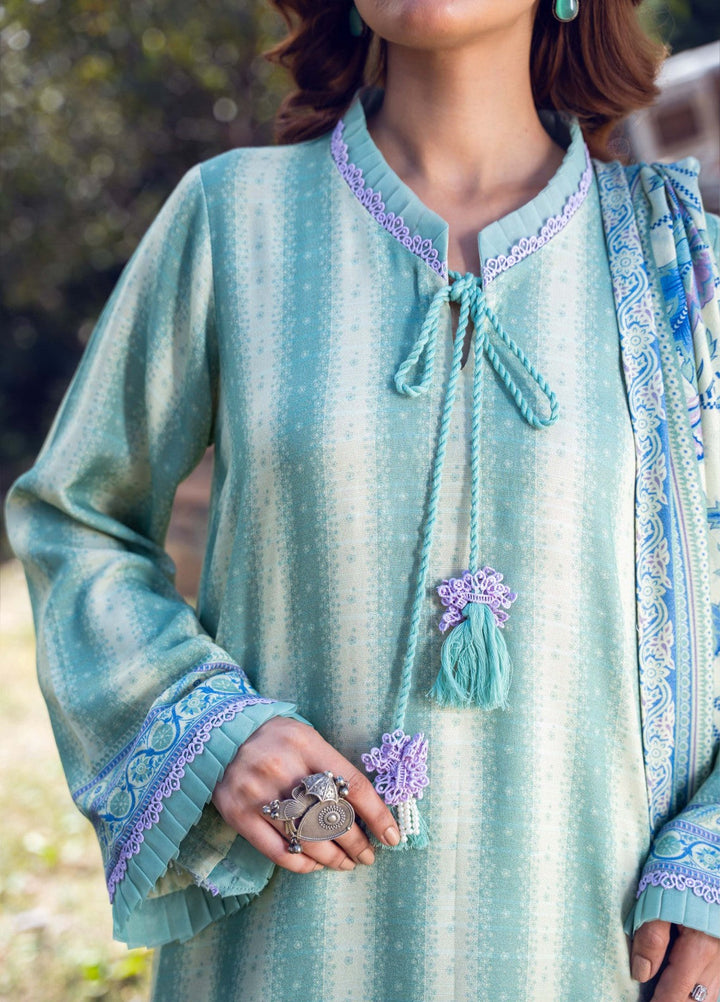 Narmin by Narkins Peach Prints Unstitched 3 Piece NBN25PW Aurora - 3182 - Winter Collection