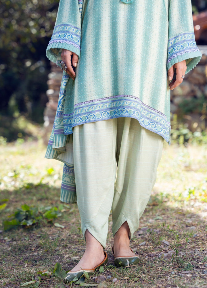 Narmin by Narkins Peach Prints Unstitched 3 Piece NBN25PW Aurora - 3182 - Winter Collection