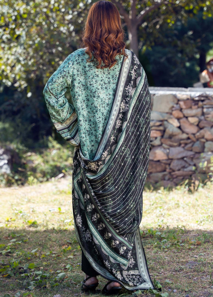 Narmin by Narkins Peach Prints Unstitched 3 Piece NBN25PW Artichoke - 3186 - Winter Collection