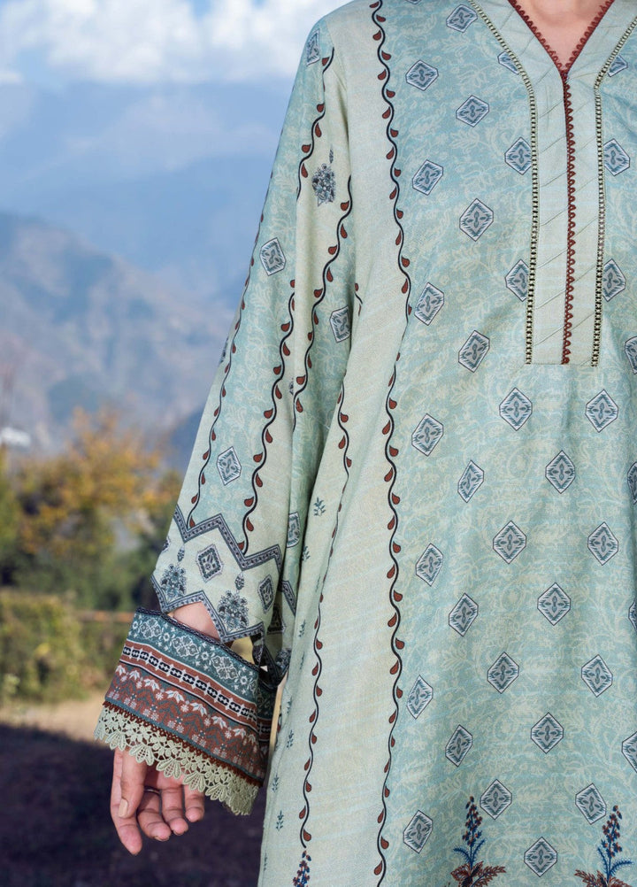 Narmin by Narkins Peach Prints Unstitched 3 Piece NBN25PW Beryl - 3183 - Winter Collection