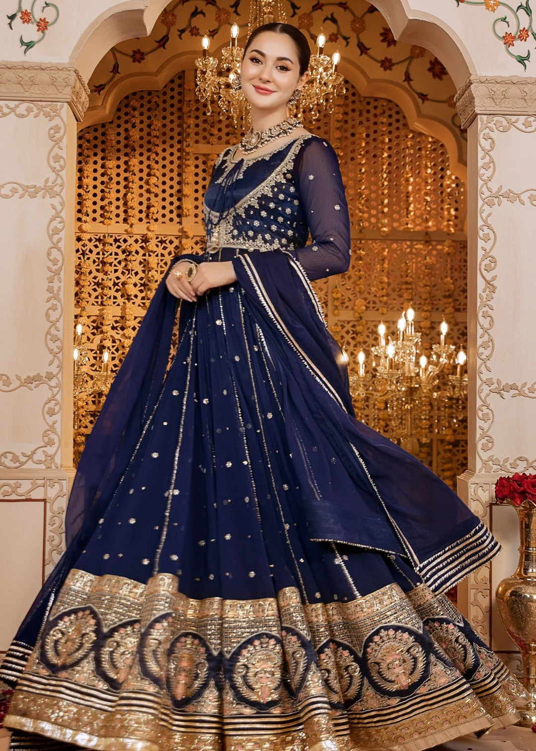 Shadiyan by Al Siyaab Pret 3 Piece Embroidered Chiffon Nelofar - Festive Collection