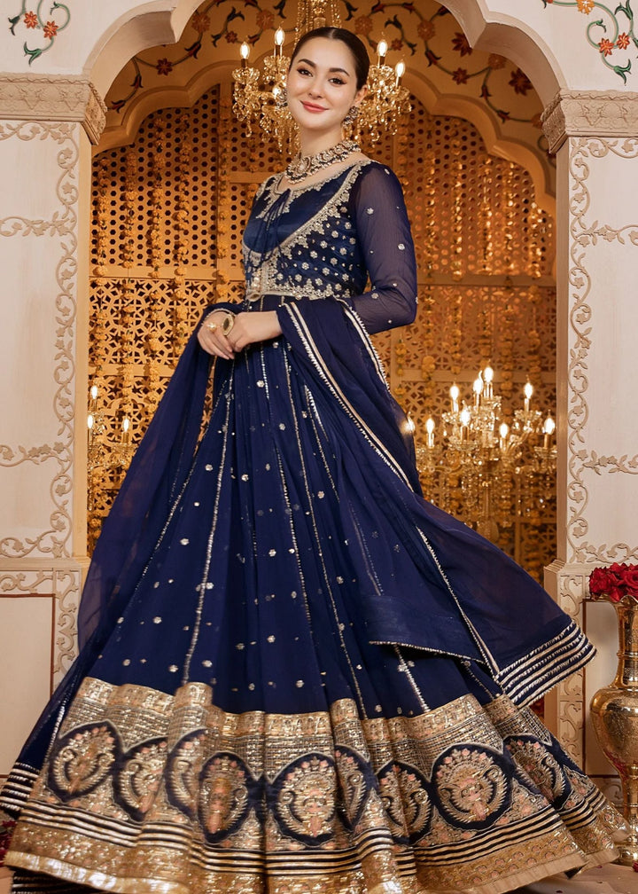 Shadiyan by Al Siyaab Pret 3 Piece Embroidered Chiffon Nelofar - Festive Collection