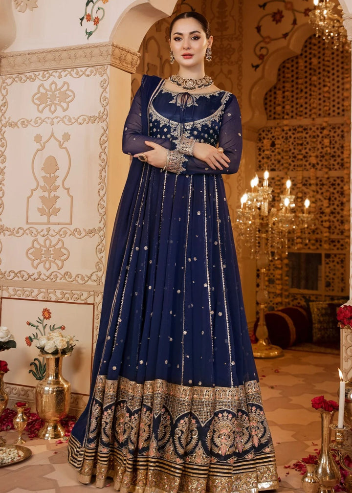 Shadiyan by Al Siyaab Pret 3 Piece Embroidered Chiffon Nelofar - Festive Collection