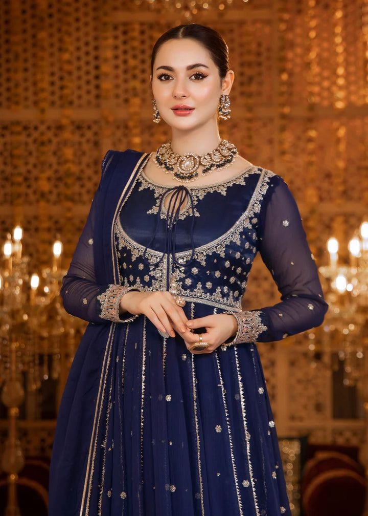 Shadiyan by Al Siyaab Pret 3 Piece Embroidered Chiffon Nelofar - Festive Collection