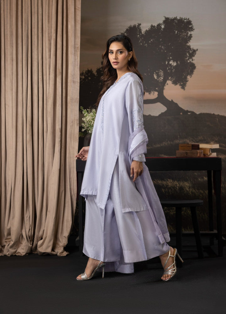 Euphoria by Cyanic Women Pret Embroidered Raw Silk 3 Piece Bliss - Festive Collection