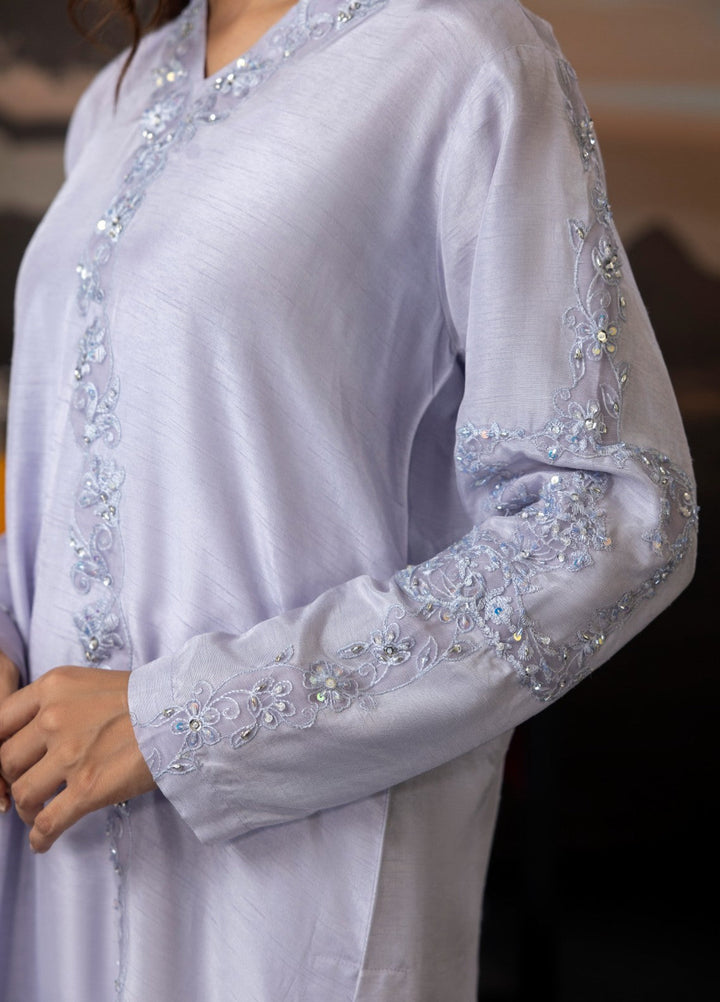 Euphoria by Cyanic Women Pret Embroidered Raw Silk 3 Piece Bliss - Festive Collection