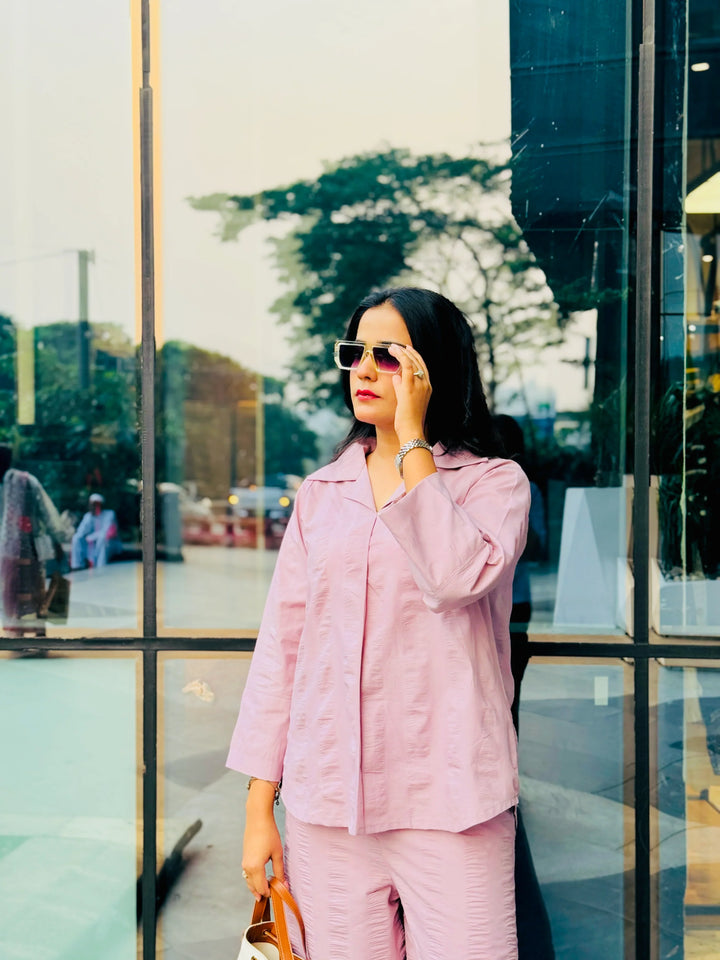 Urban Cut Women Pret Embroidered 2 Piece Smart Fit Cotton Co-Ord Set C0230 - Summer Collection