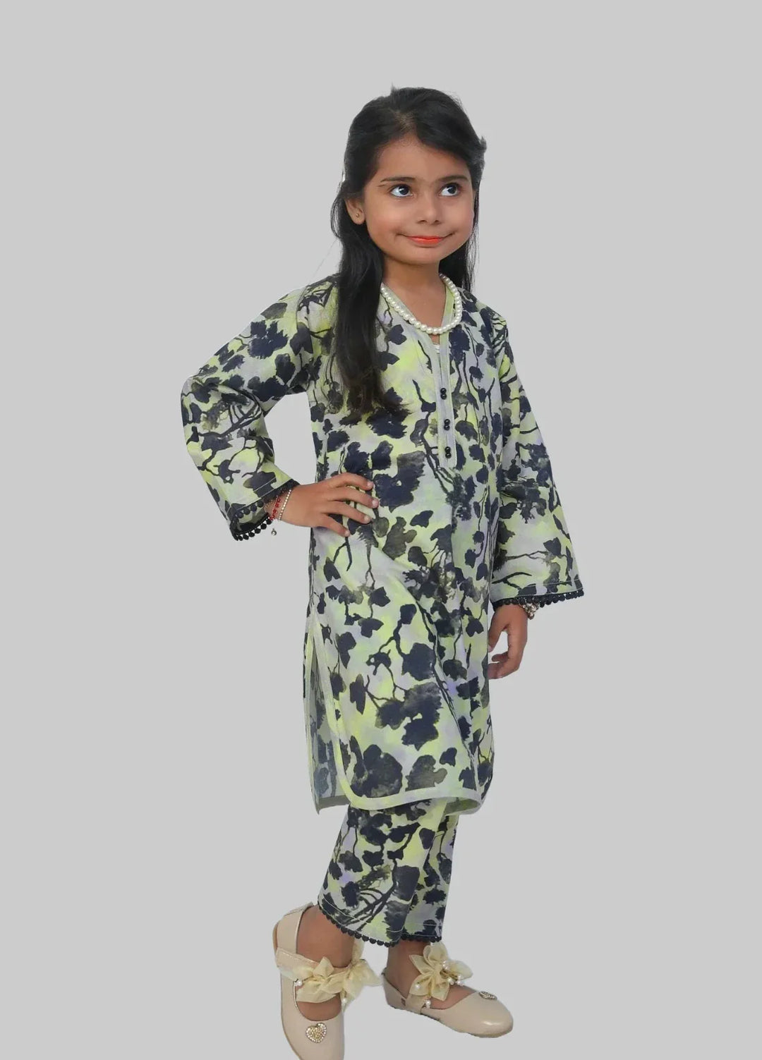 Urban Cut RTW Kids Printed 2 Piece - K002 - Summer Collection