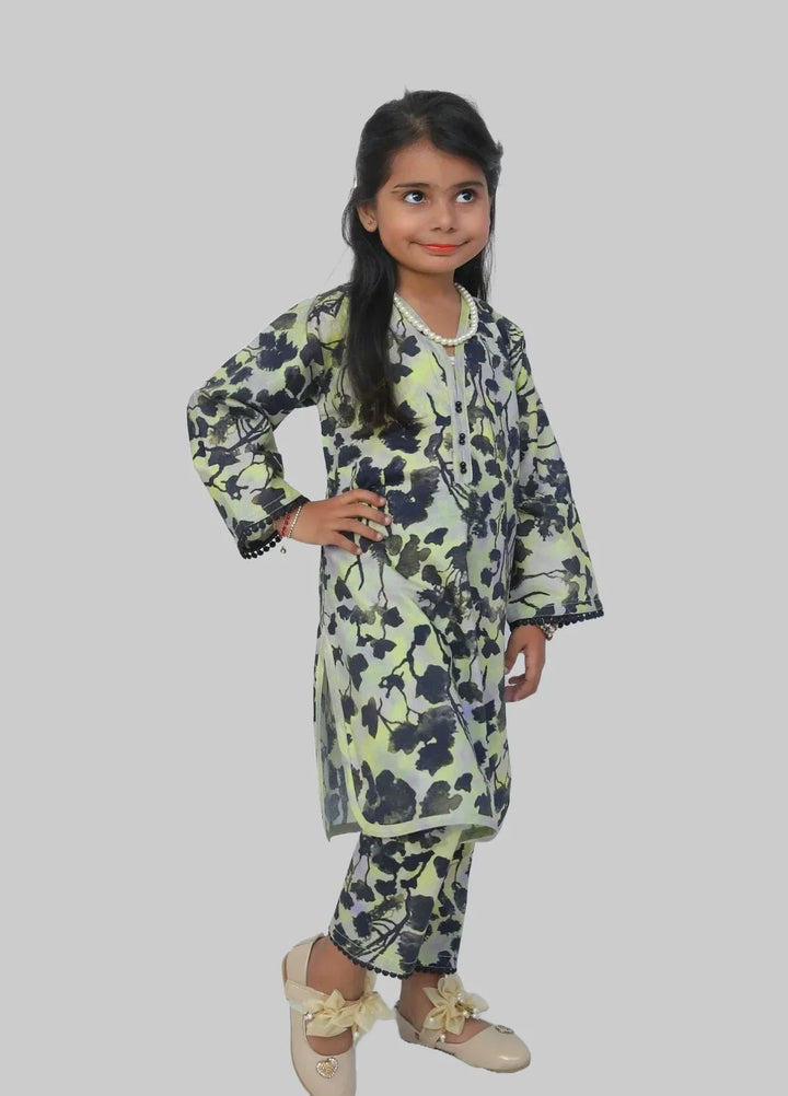 Urban Cut RTW Kids Printed 2 Piece - K002 - Summer Collection