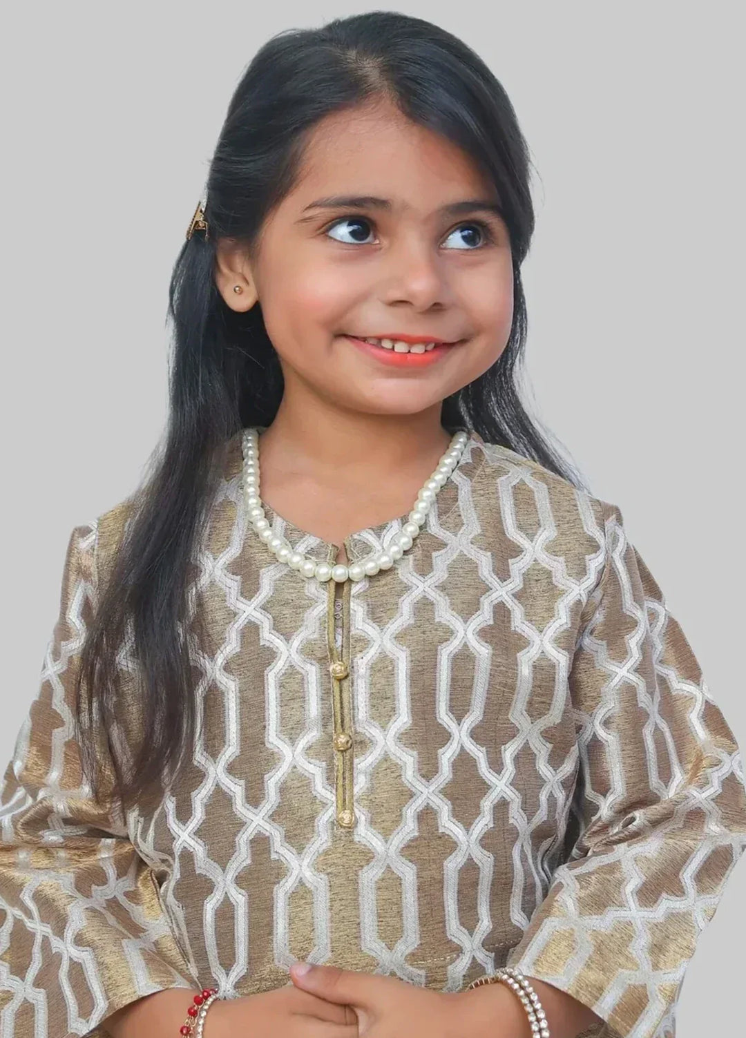 Urban Cut RTW Kids Printed 2 Piece Cotton Poly - K005 - Summer Collection