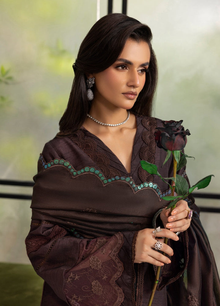 Silk Mode by Tessa Women Pret 3 Piece Raw Silk Melora - Festive Collection