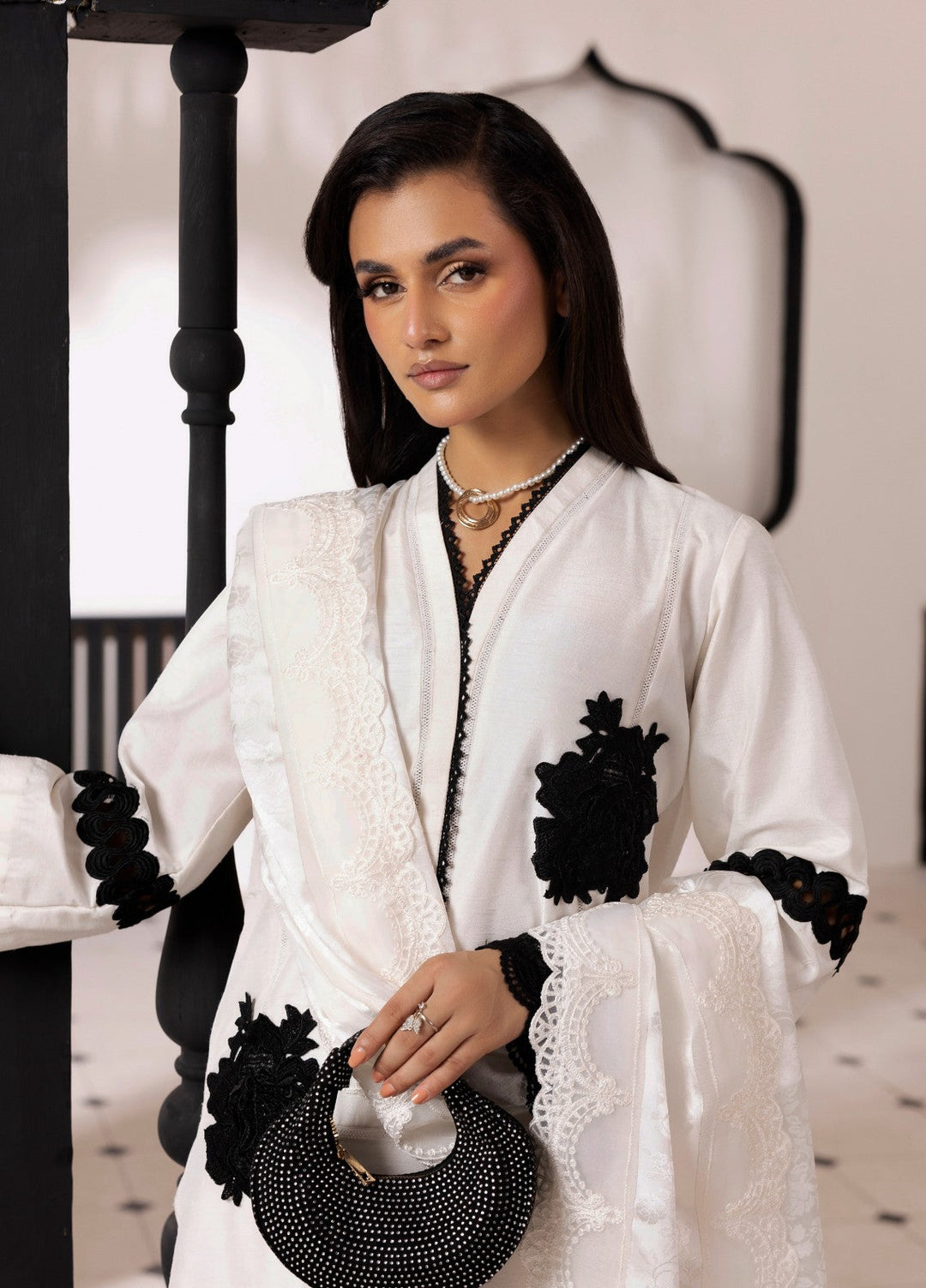 Silk Mode by Tessa Women Pret 3 Piece Raw Silk Dove - Festive Collection