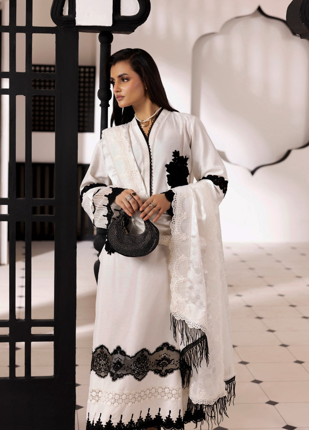 Silk Mode by Tessa Women Pret 3 Piece Raw Silk Dove - Festive Collection