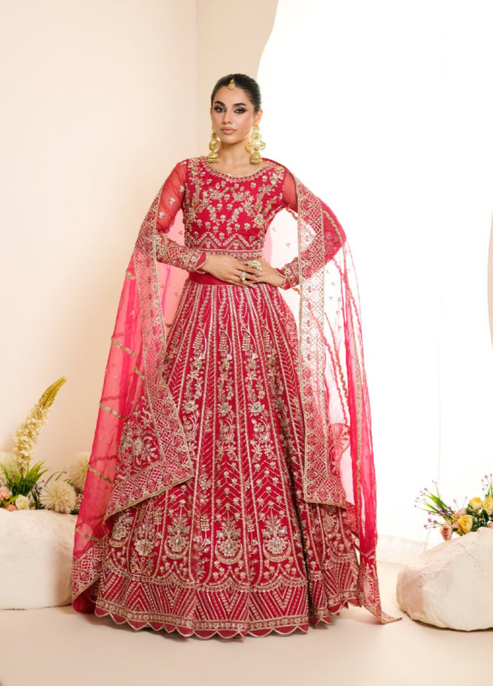 Naqash e Naaz by Waresha 3 Piece Hand work Organza WB-04 GULNAAR - Formals Collection
