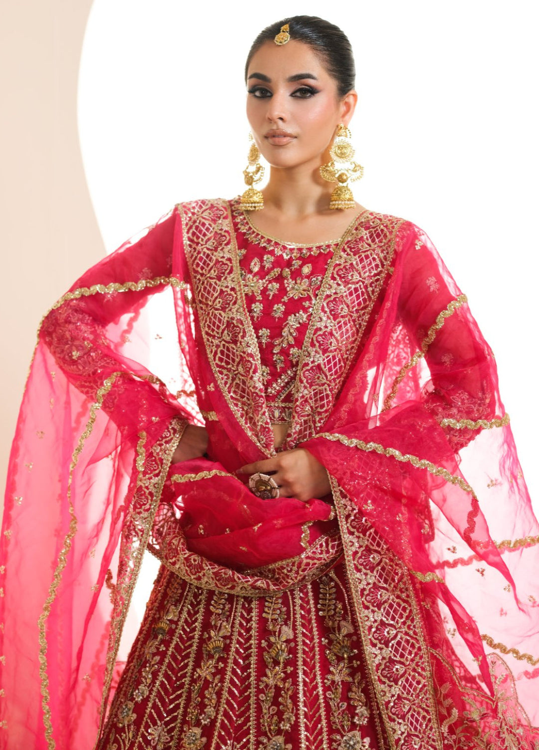 Naqash e Naaz by Wareesha 3 Piece Hand work Organza WB-04 GULNAAR - Formals Collection