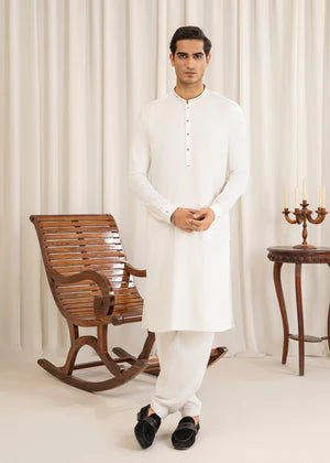 Shan e Eid by Buraq Online Mens Pret Solids Wash N Wear 2 Piece Suit Muslih - Casual Collection